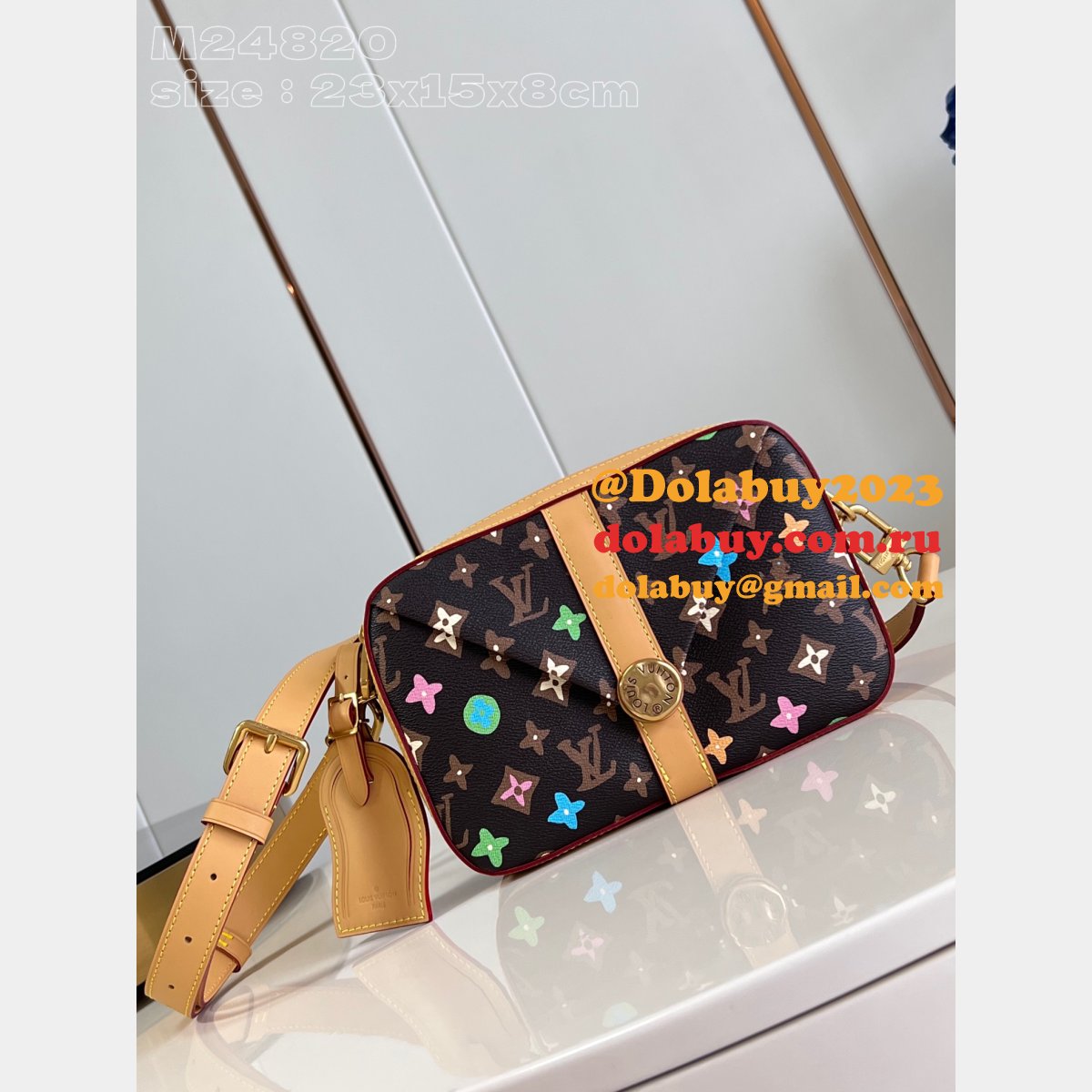Louis Vuitton Inspired Envelope Messenger Father Day Gift M24820 Bag
