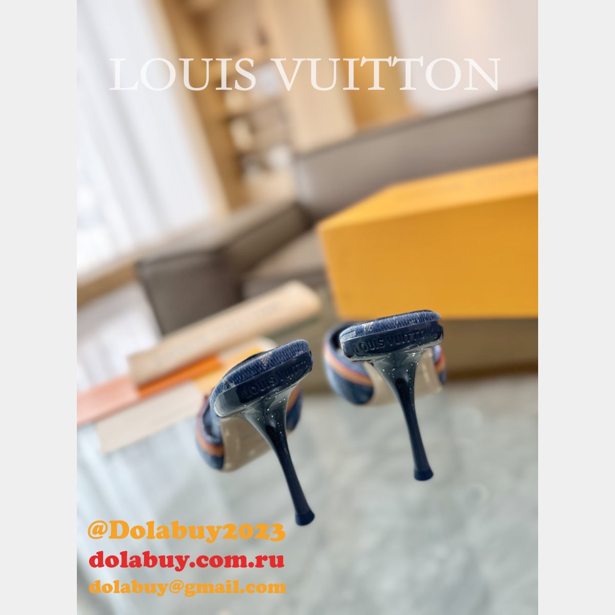 High Quality 7 STAR LOUIS VUITTON Revival Mules