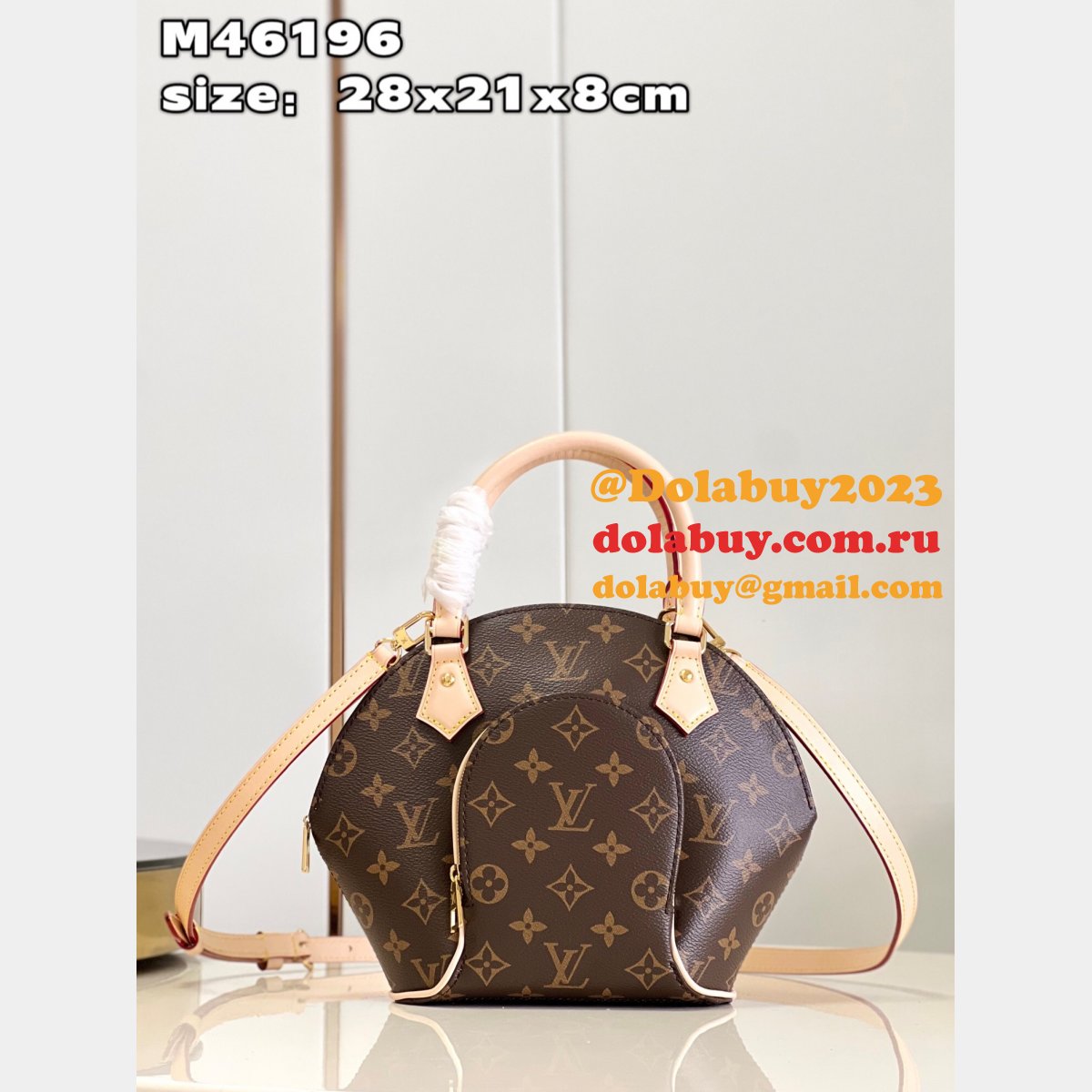 Ellipse Designer Louis Vuitton Replica Monogram M46196 Bag