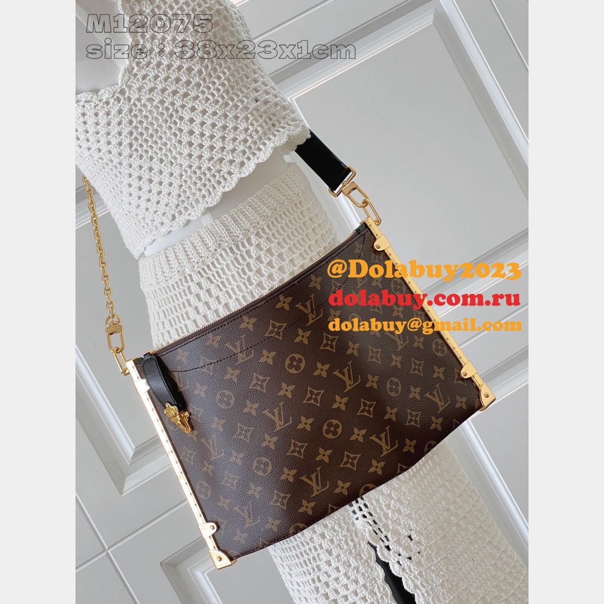 UK M12075 Lucky Trunk Top Quality Louis Vuitton Fake Bag