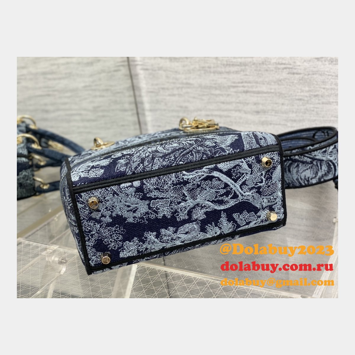 Buy Cheap Replica Lady Dior 24cm Online Bag