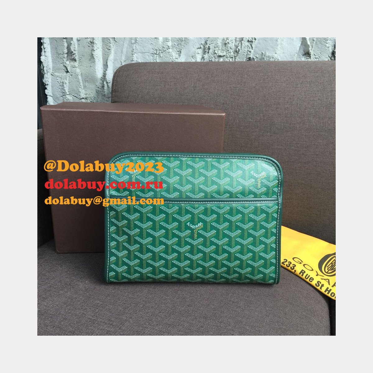 Top Quality Goyard Multi-Color Cosmetic toiletry bag