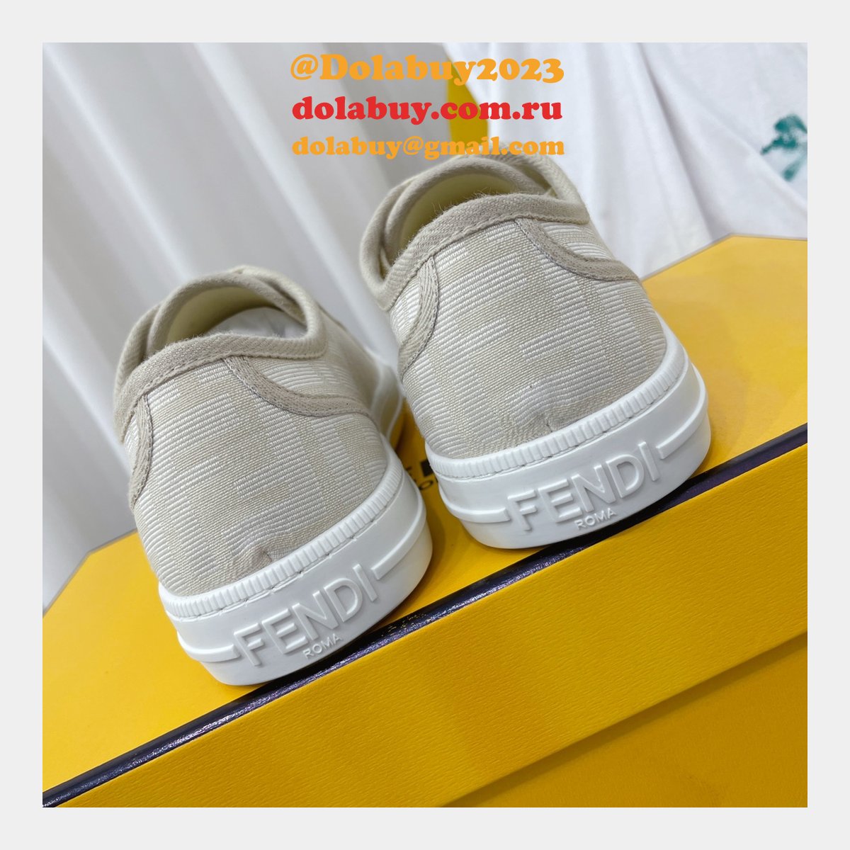 1:1 fake domino F**di shoes website to get replica sneakers