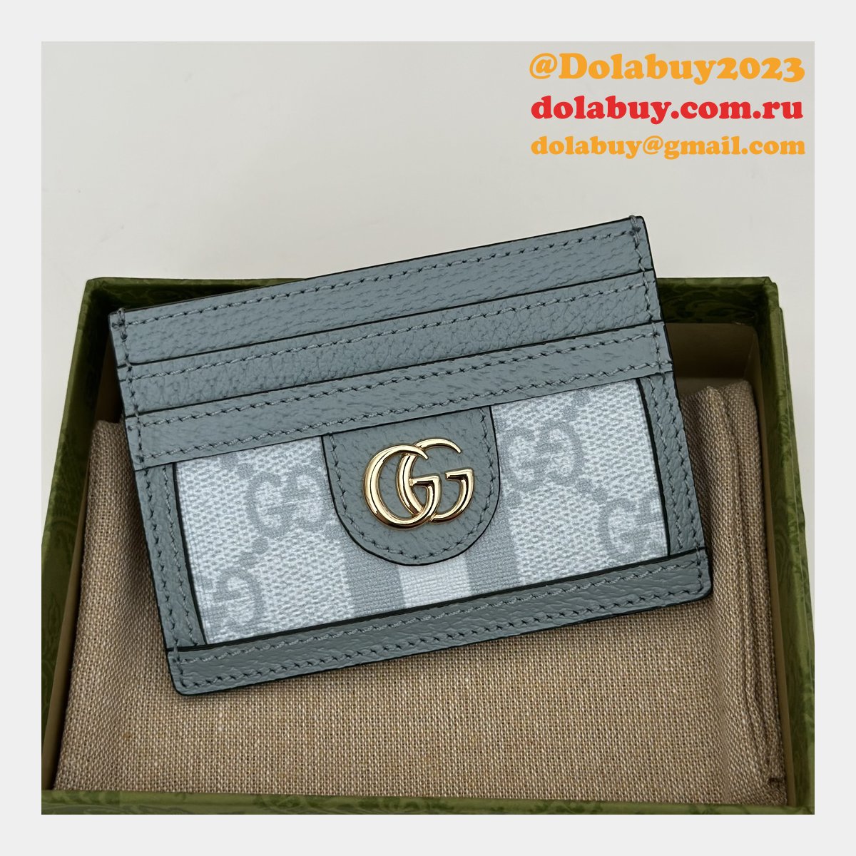 gg supreme ophidia duplicate card case 523159 inspired G*u*i bag