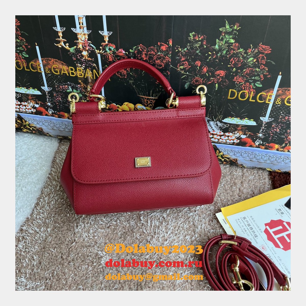 Dolce & Gabbana High Quality Replica 4135 Sicily Bag