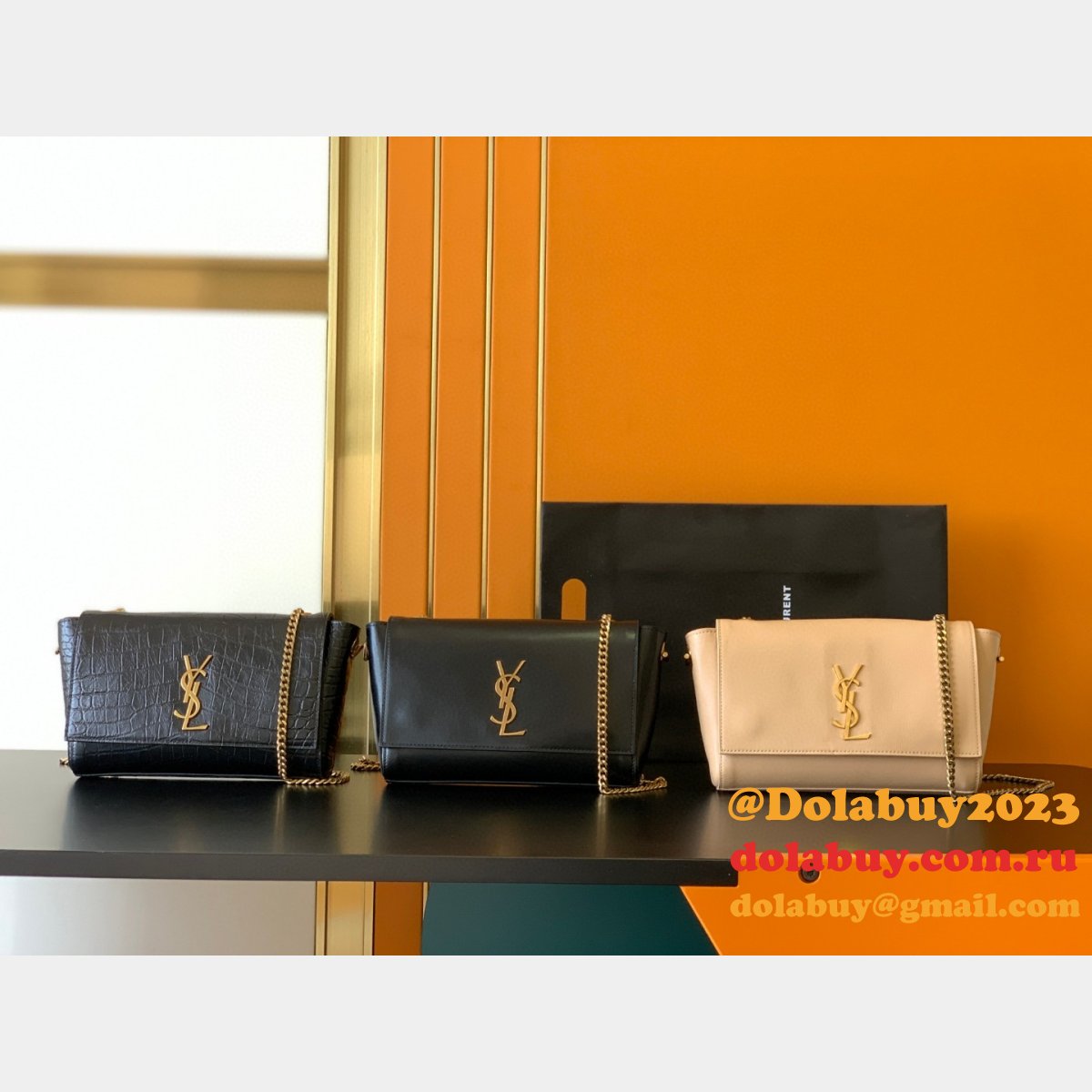 Top Quality SAINT LAURENT KATE bag 712250