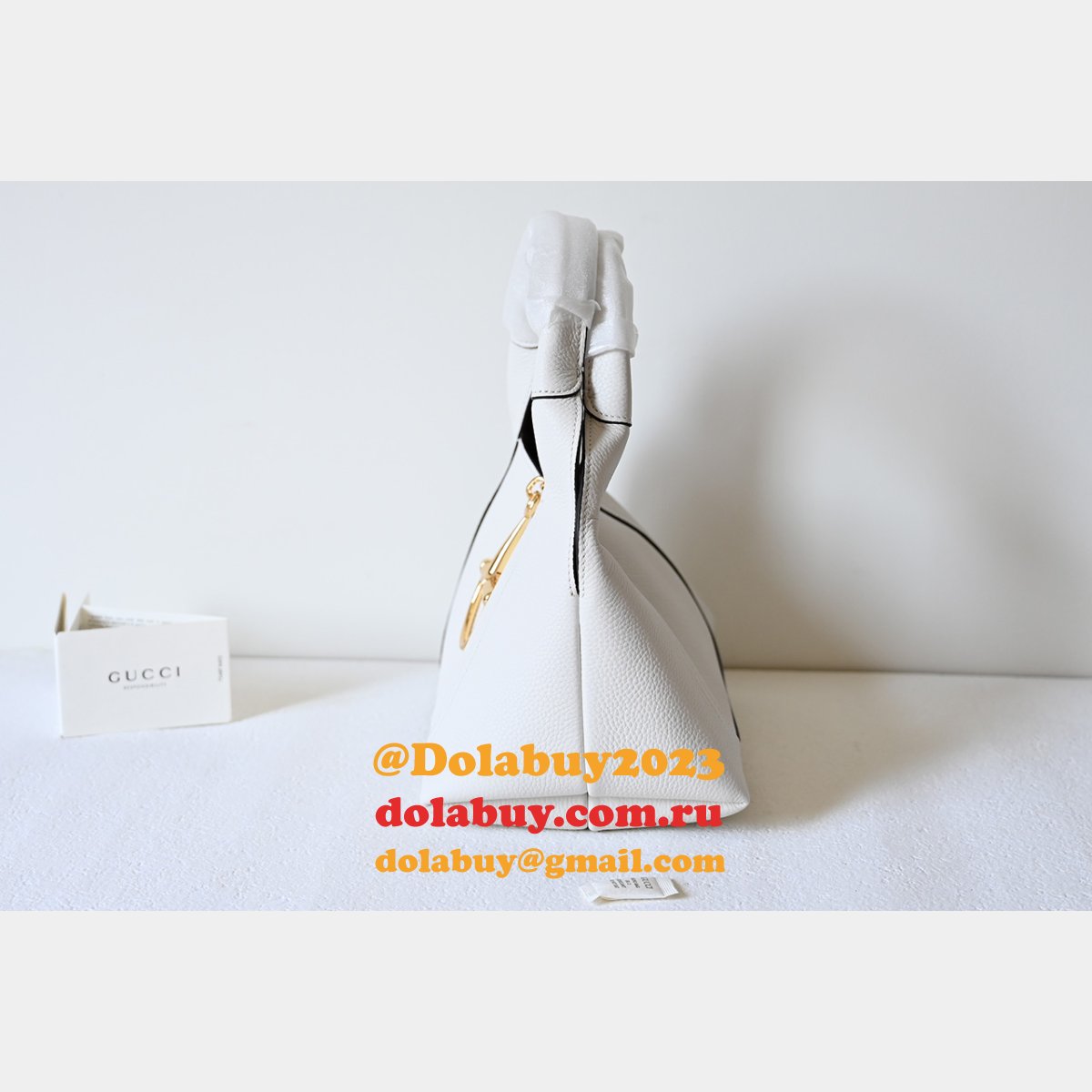 duplicate 837467 G*u*i softbit small shoulder aaa+ black bag