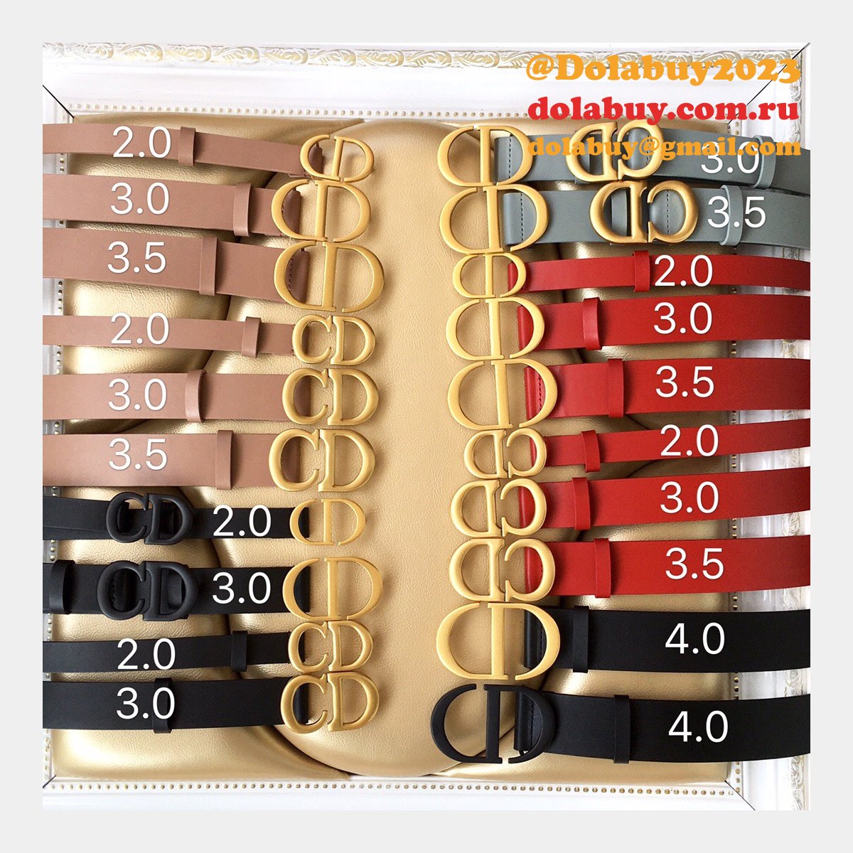 Buy Cheap Christian AAA+ 2.0CM 3CM 3.5CM 4.0CM Belts