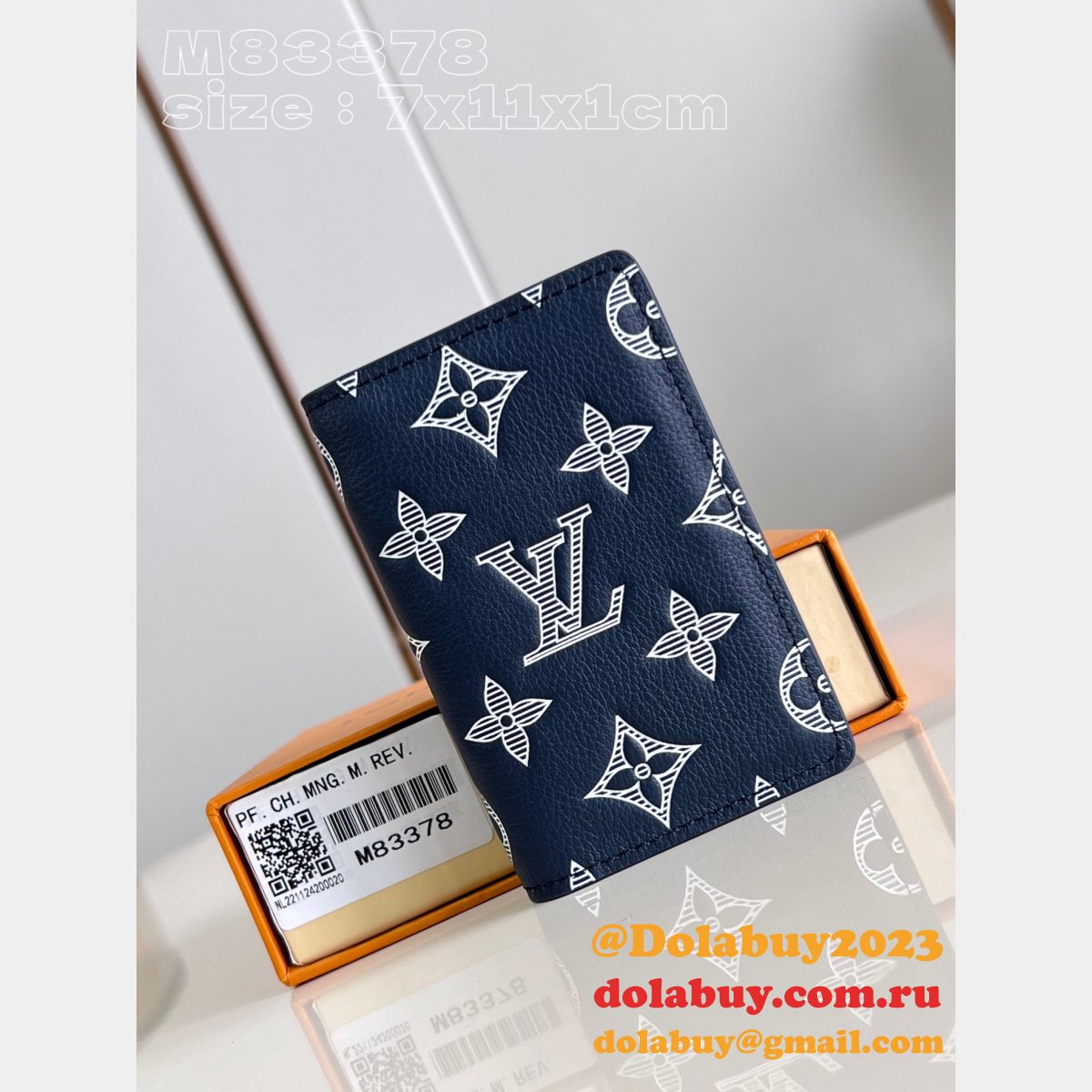 Inspired Brazza Multiple Pocket Organizer Zippy Wallet Vertical LV Bag