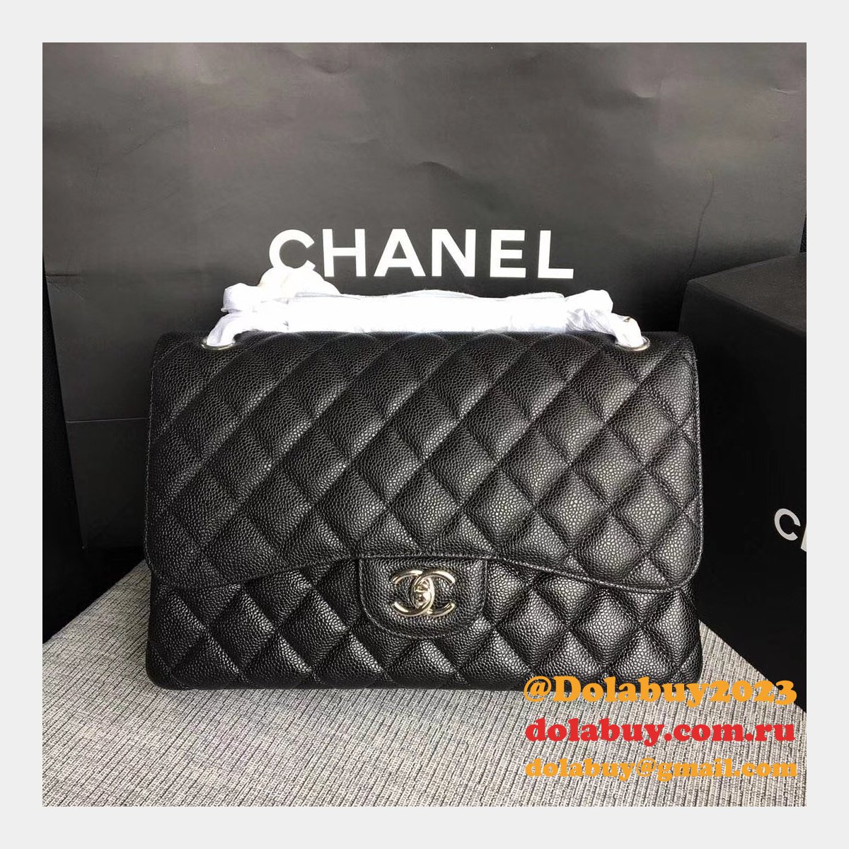 Replica CC Top Quality CF Jumbo & Maxi Classic Bags