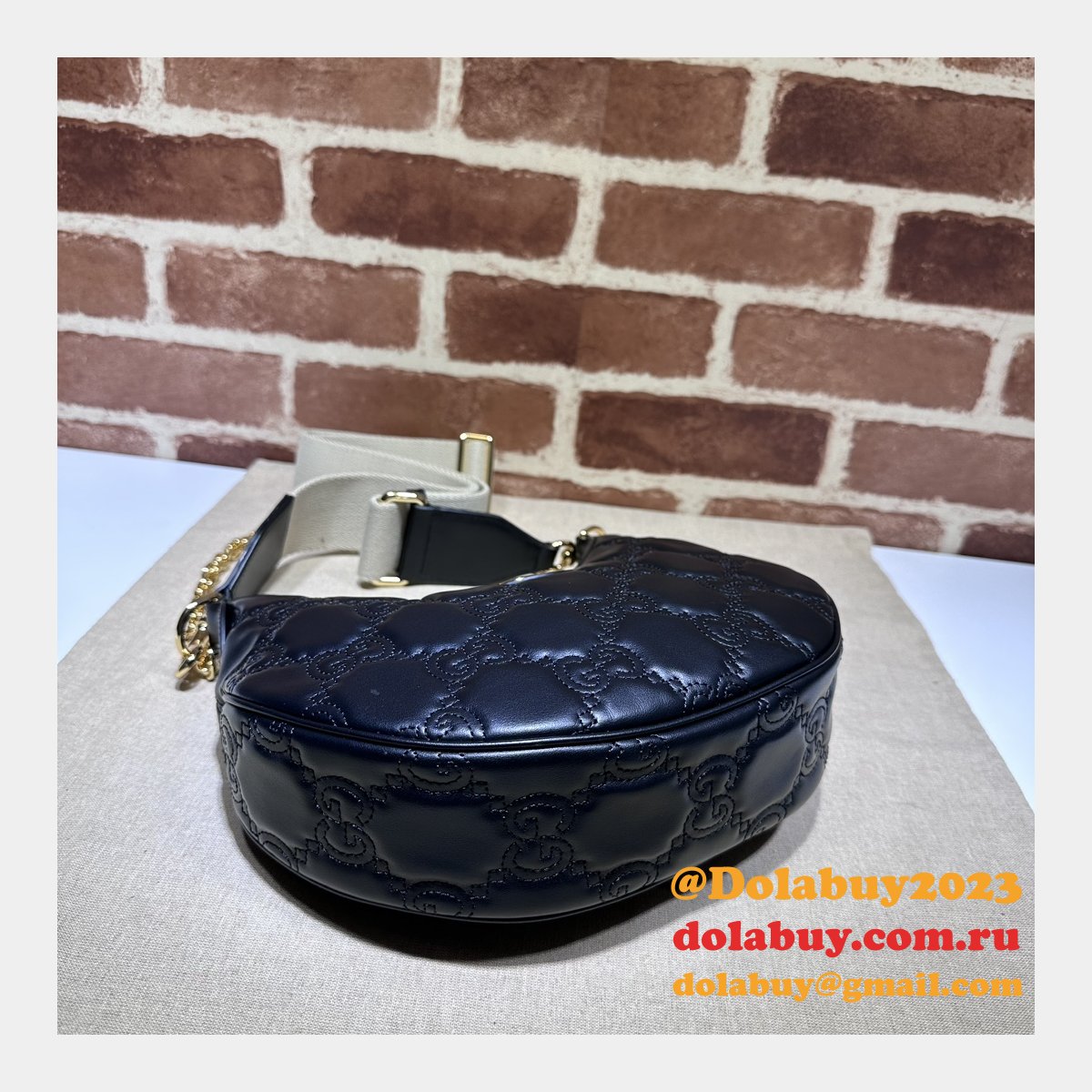 G*u*i replica 739709 gg matelassé duplicate shoulder pink bag