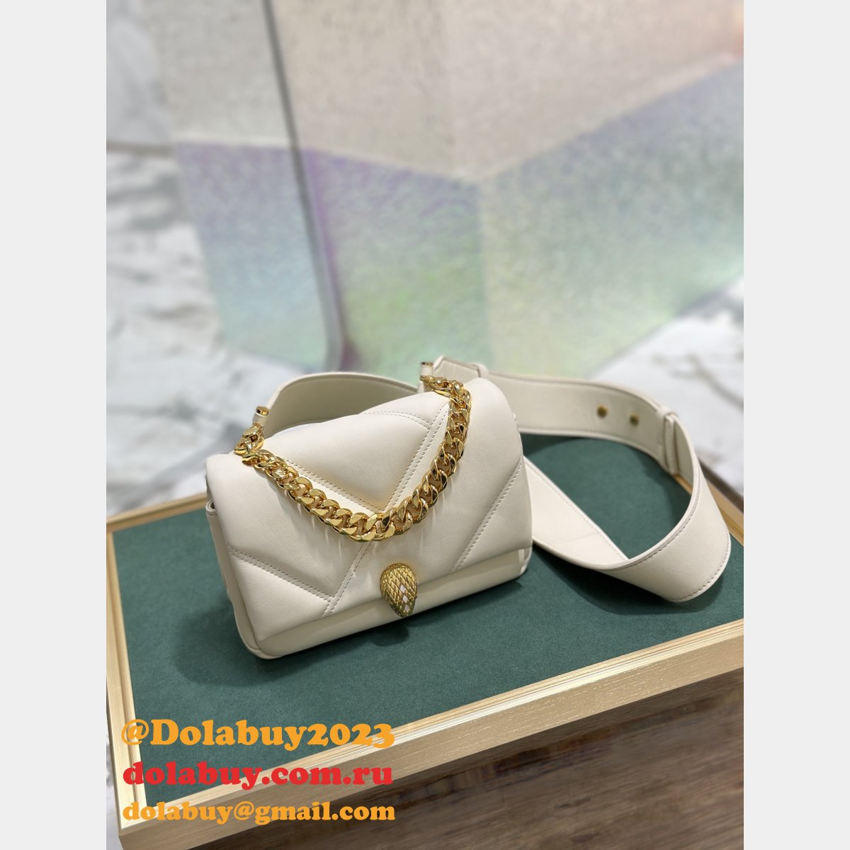 Serpenti Cabochon Bvlgari 291085/291088/291223 Bottega Veneta Fake Bag