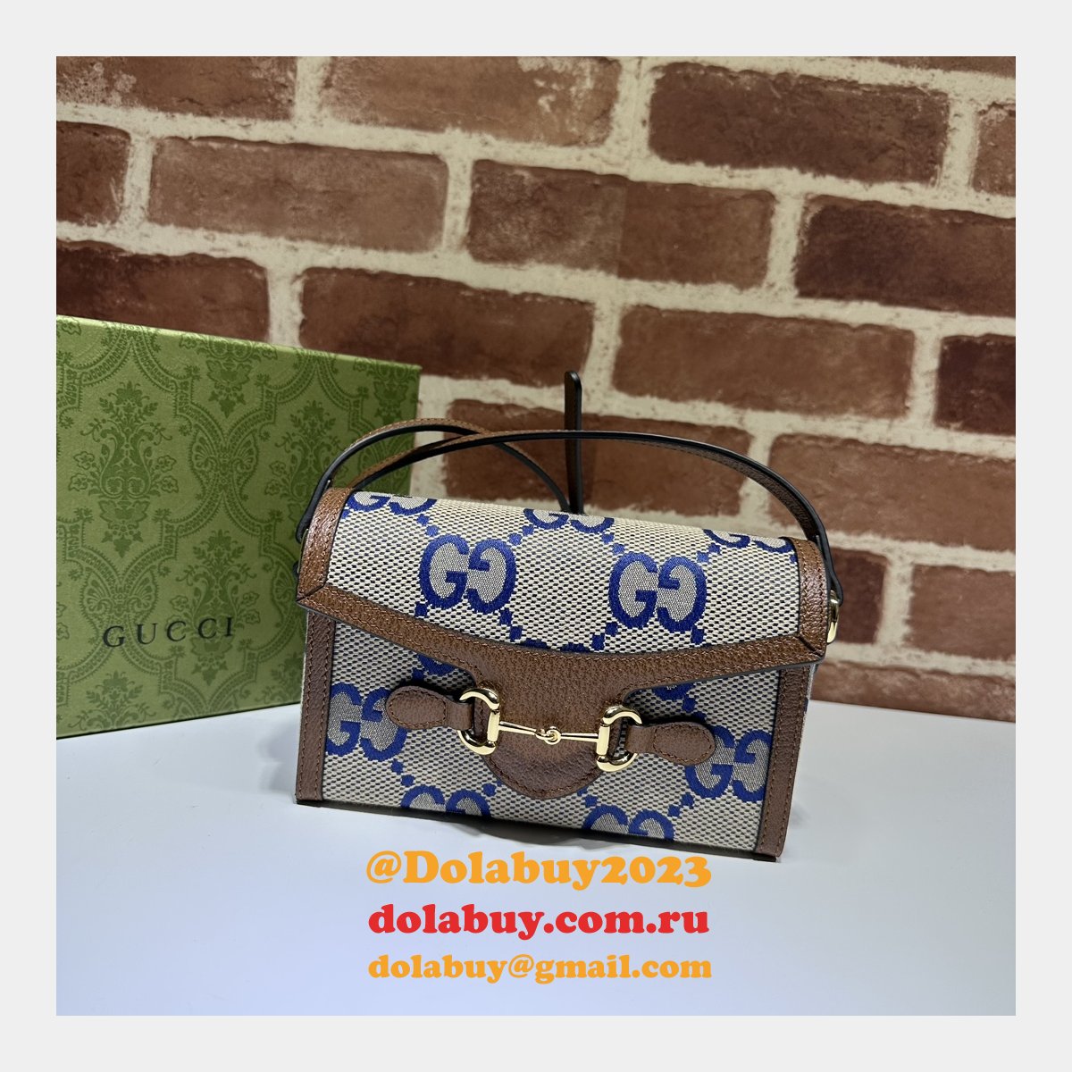 horsebit G*u*i 1955 1:1 mirror messenger crossbody best bags