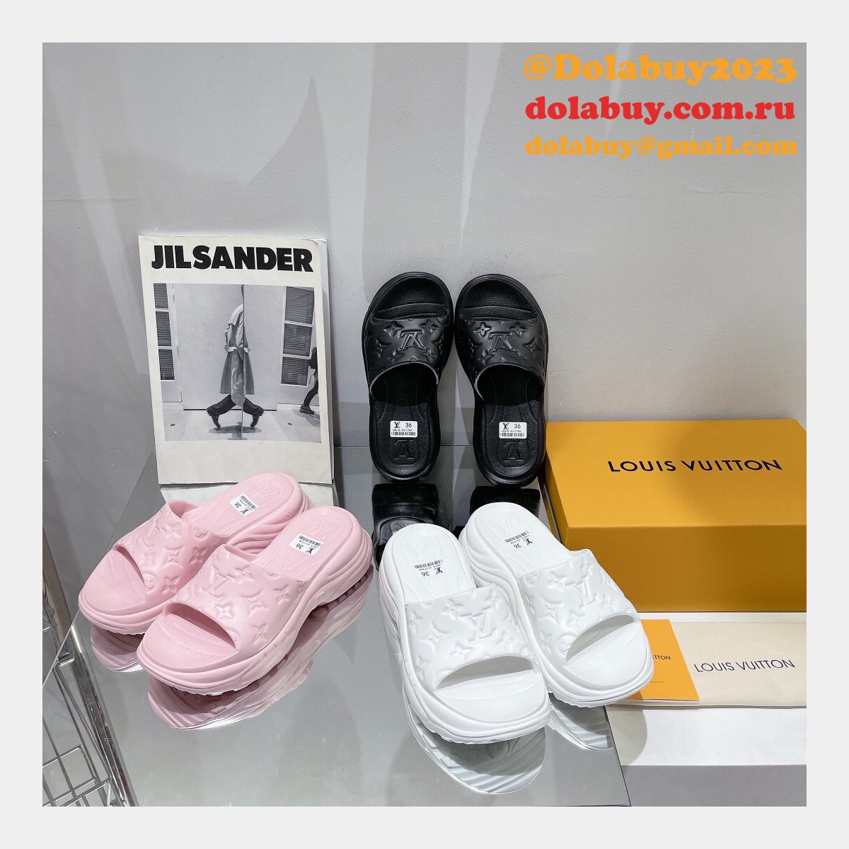 The Best Quality Waterfront Replica Louis Vuitton Shoes