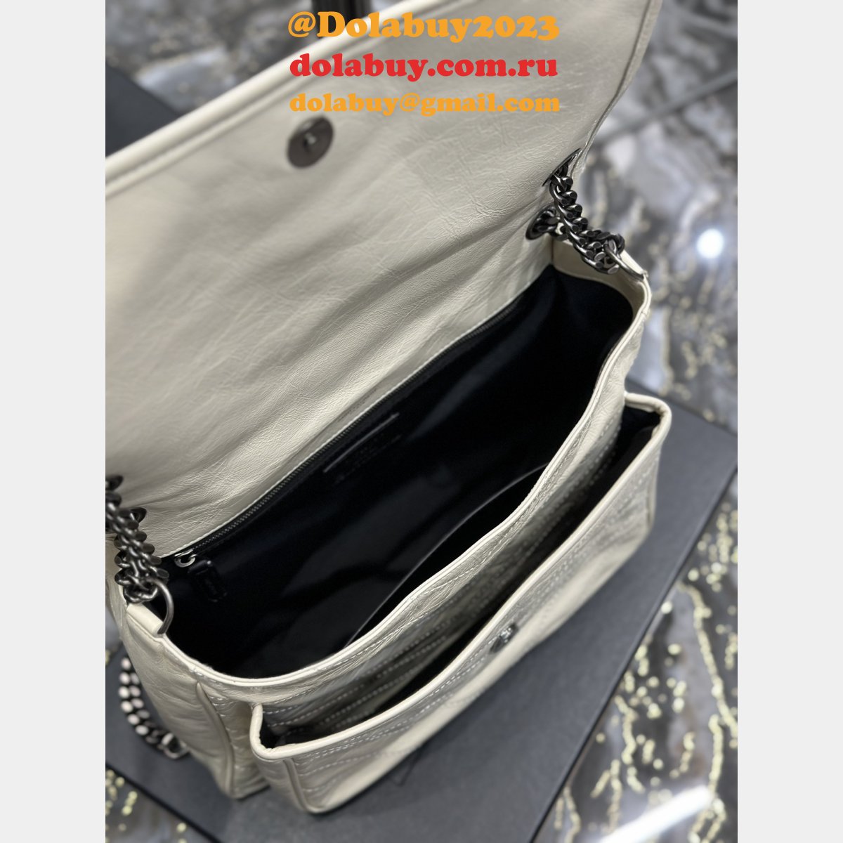 Replica Saint Laurent Niki 498830 32CM Luxury YSL Bag