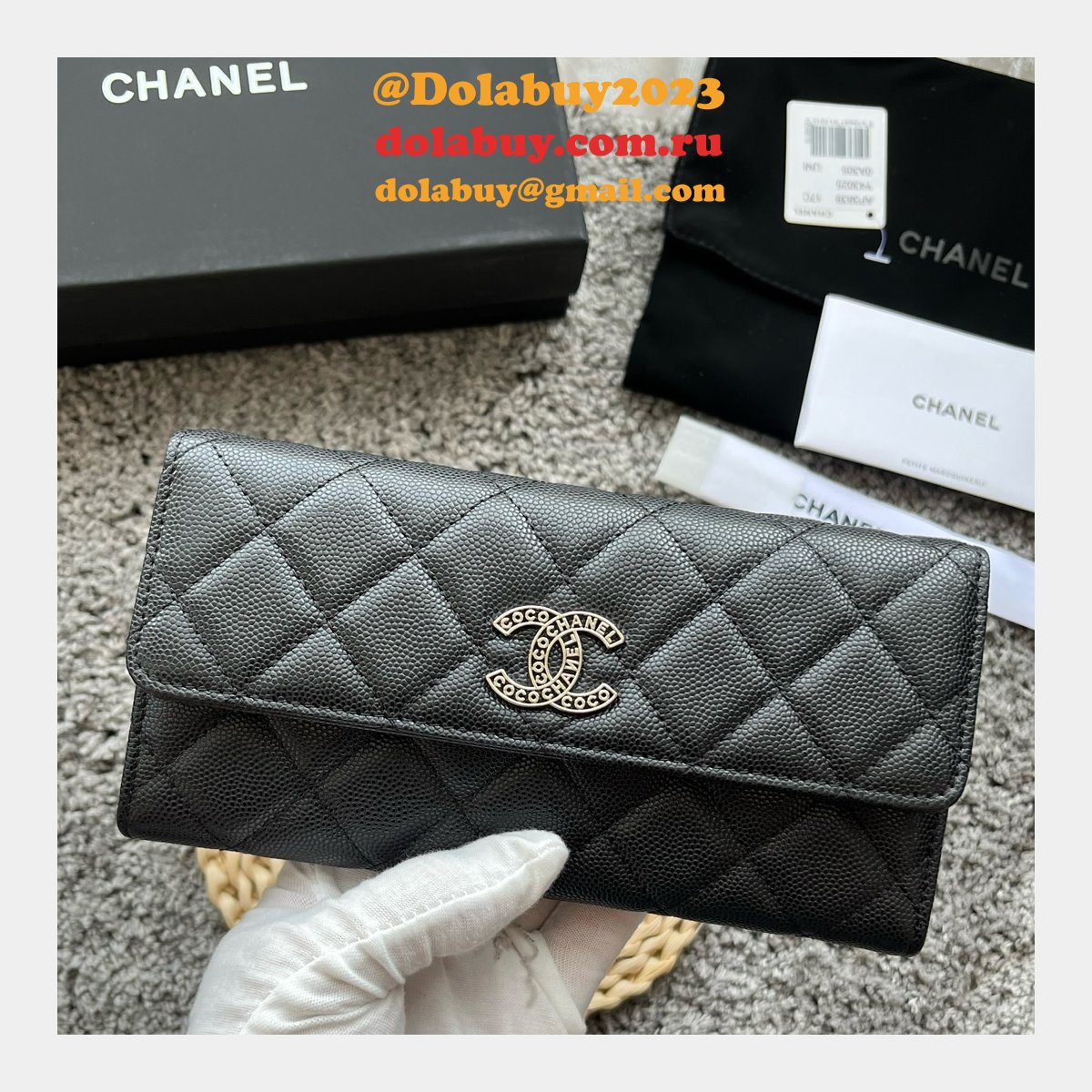 High Quality 7 Star Zipped Coin Purse AP3840 & AP3830 Replica Wallets