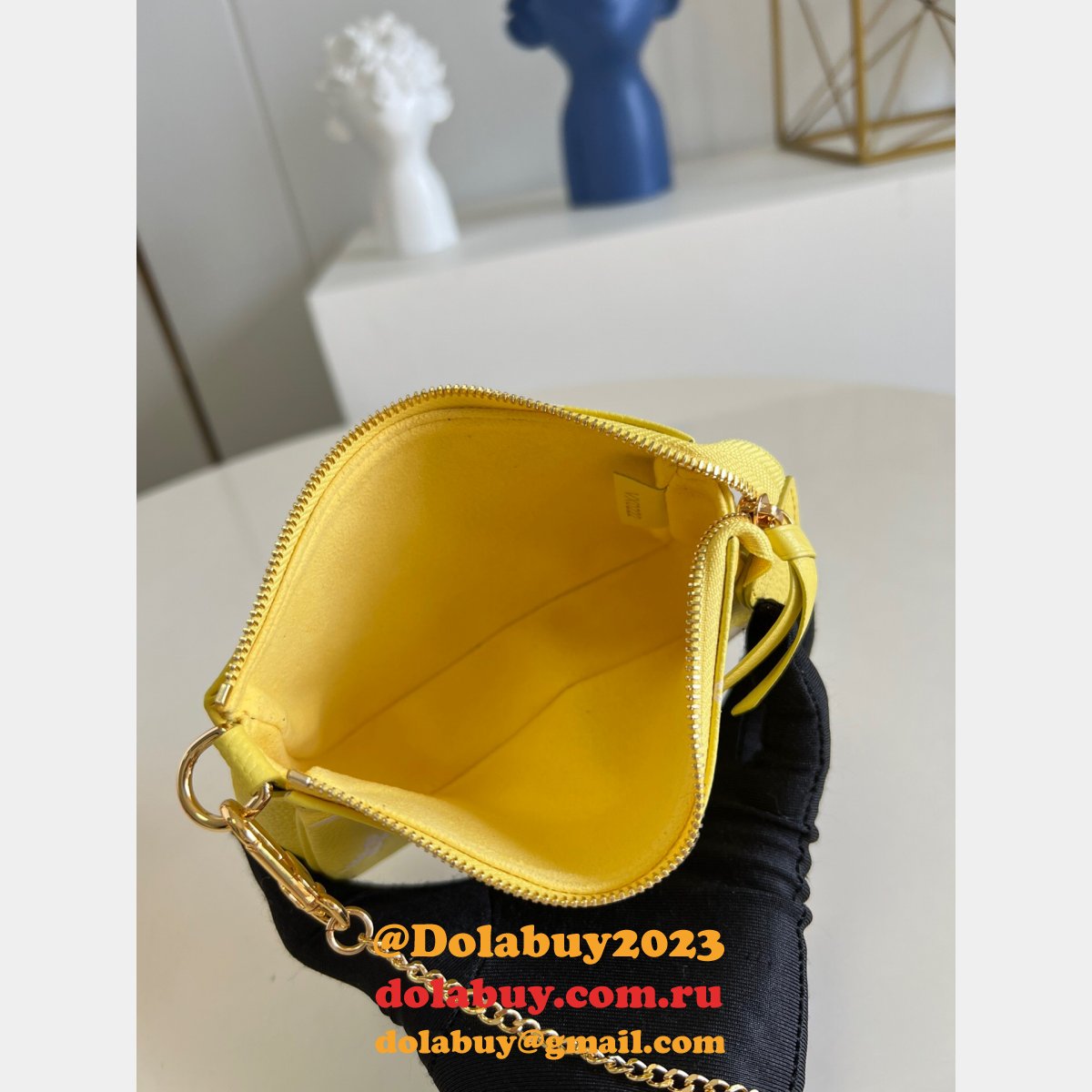 Is it OK to buy Louis Vuitton M46129 replica Pochette Accessoires bags