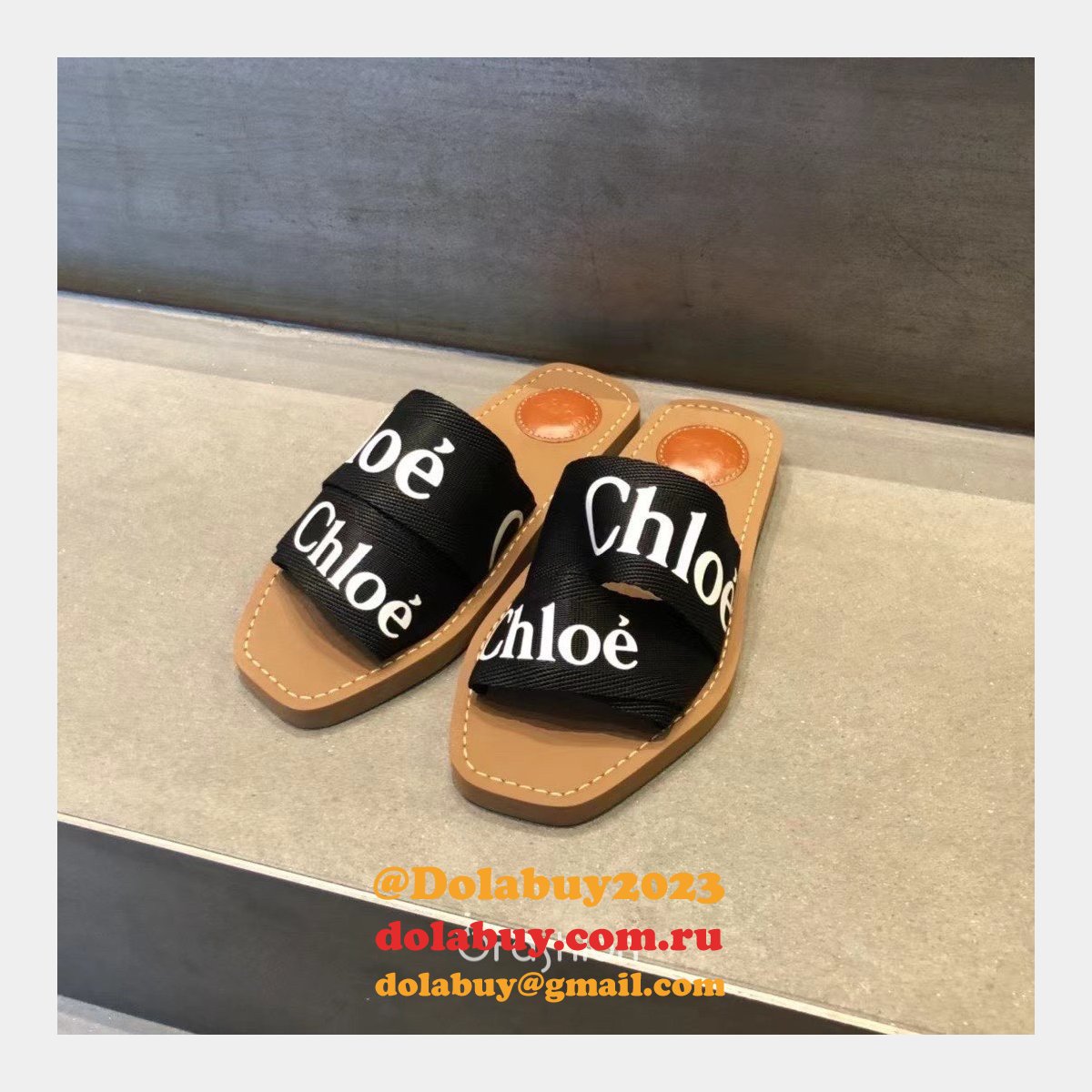 Top Quality Replica Chloe Women Slippers