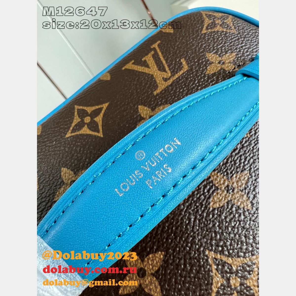 Luxury Travel Louis Vuitton Nice Vanity Men M12647 Fake Bags