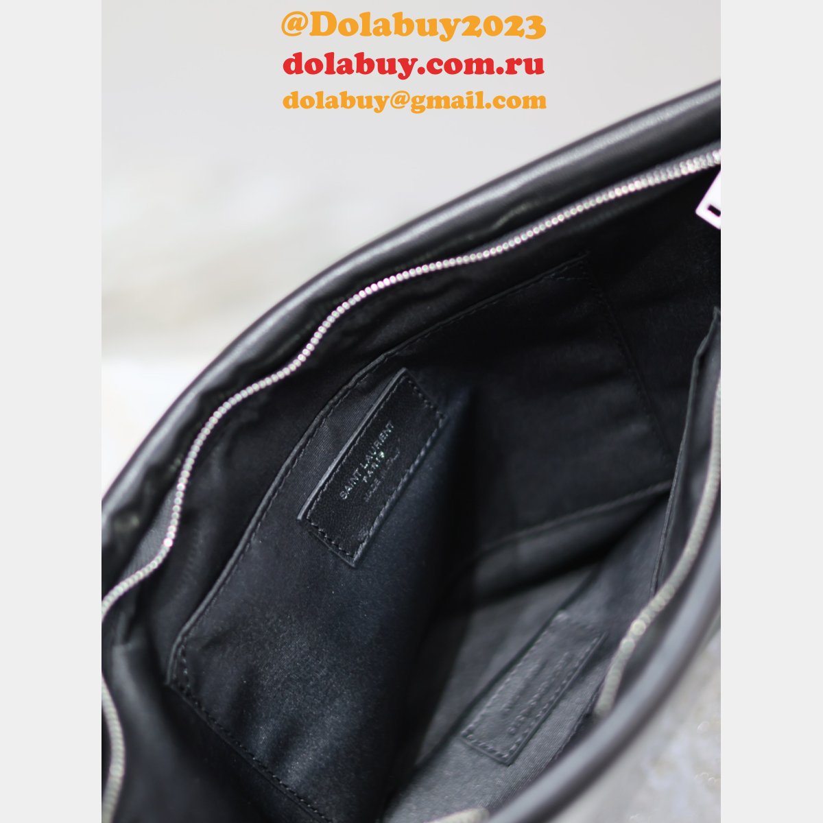 Knockoff YSL lambskin Y Fashion clutch 765025