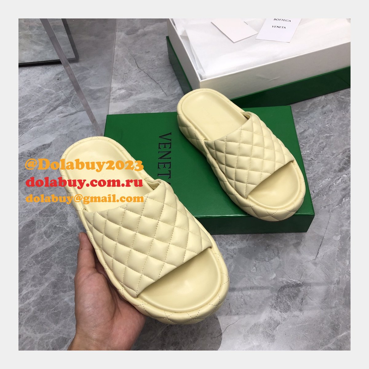 Fashionreps Shoes Bottega Veneta Slippers Replica Wholesale