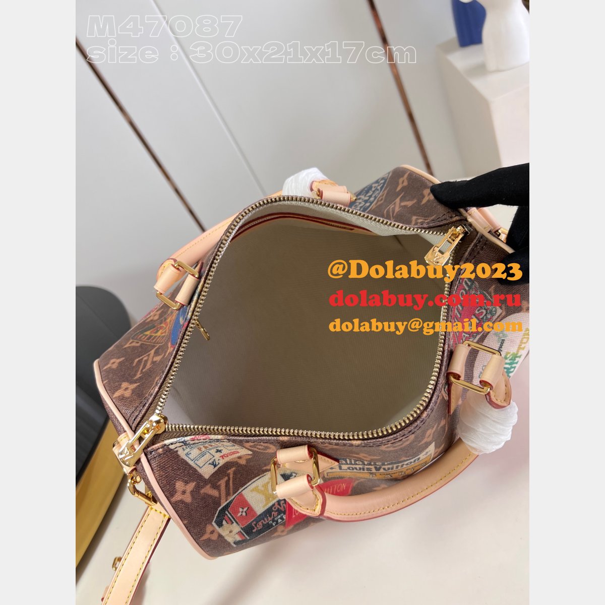 Best Louis Vuitton Replica M47087 Speedy Bandoulière 30 Luxury Bag