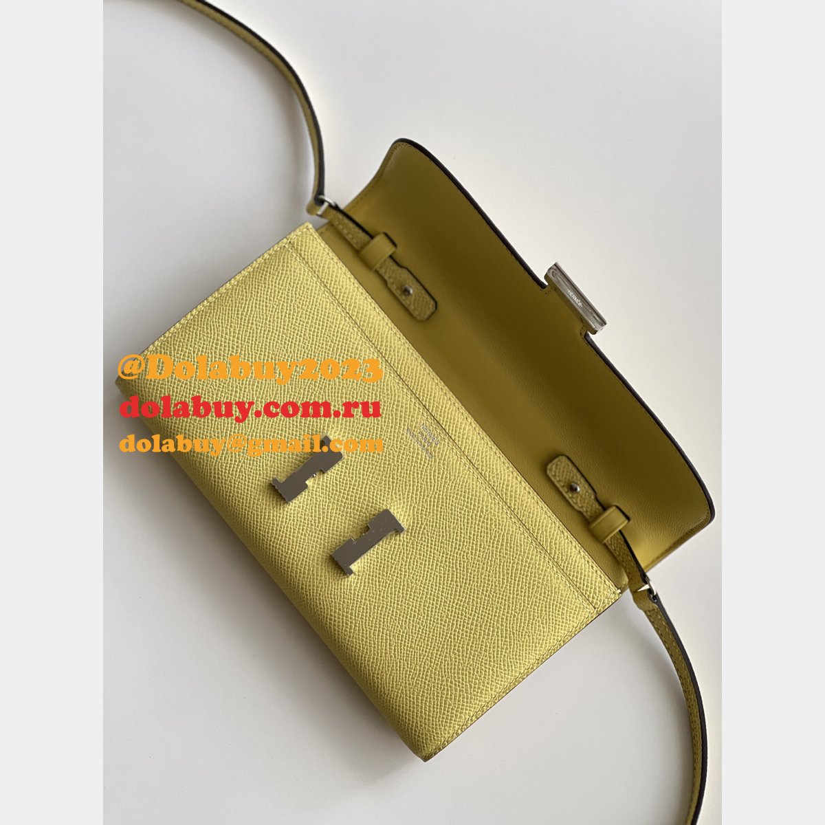 7 Star hermes constance to go clutch bag