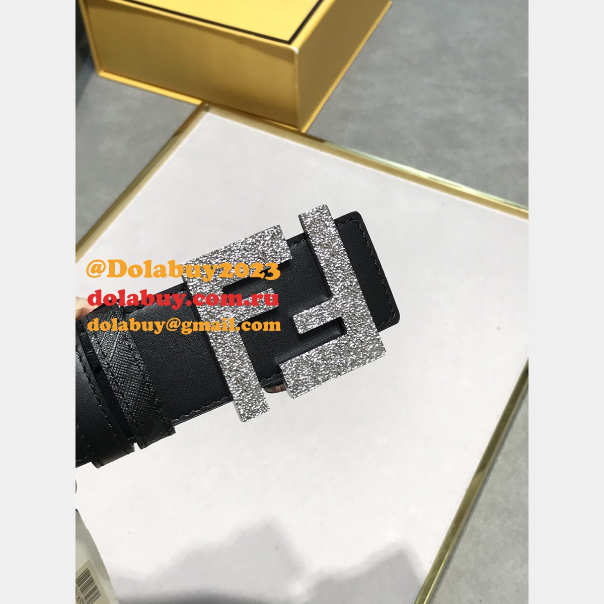 best designer F**di belt 35mm top quality