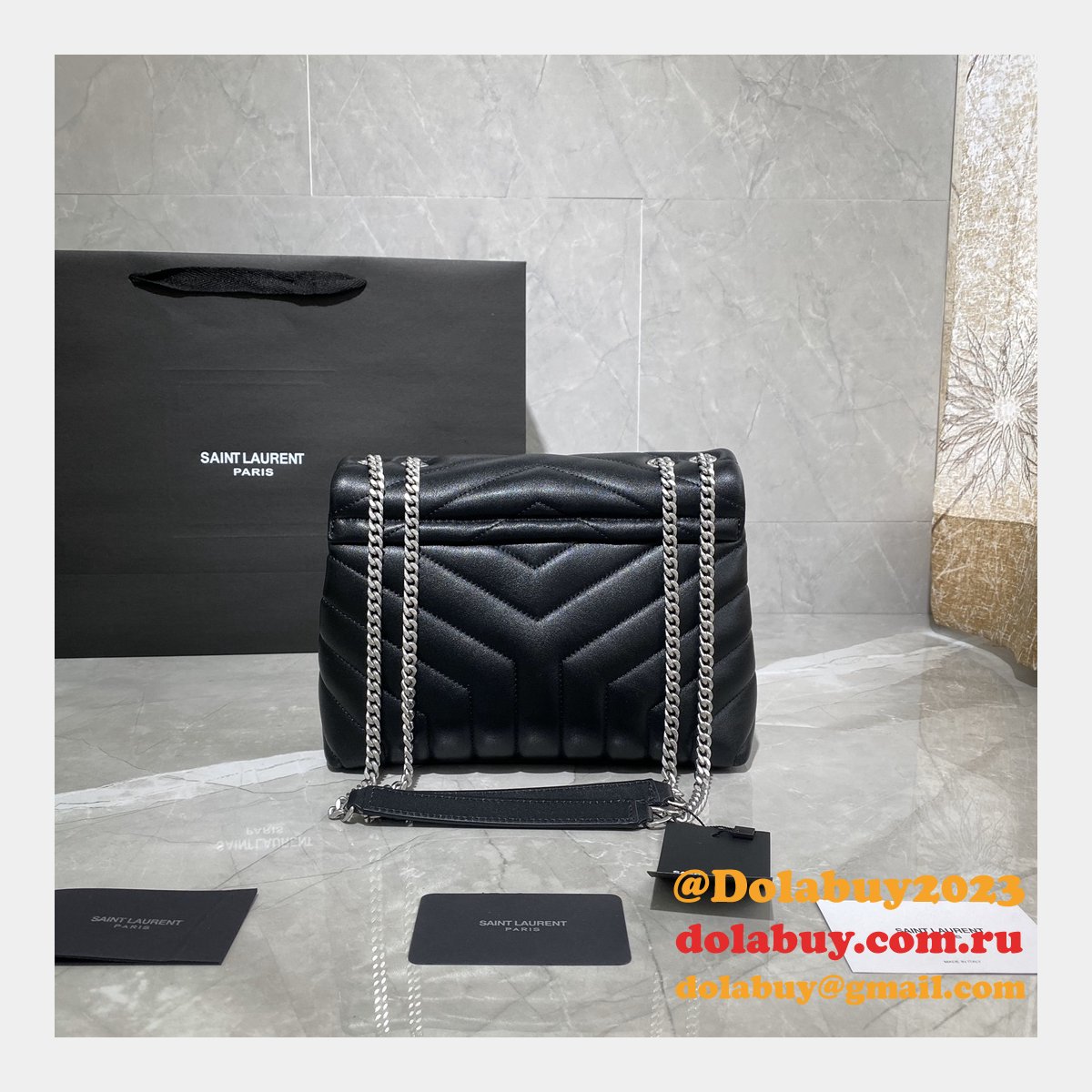 Replica AAA+ YSL LOULOU 494699 SHOULDER BAG 25CM