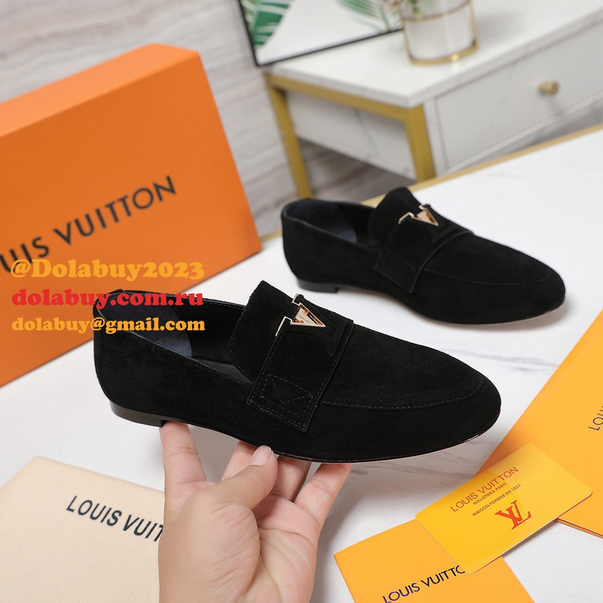 High Quality LV LOAFER SHOES Cheap
