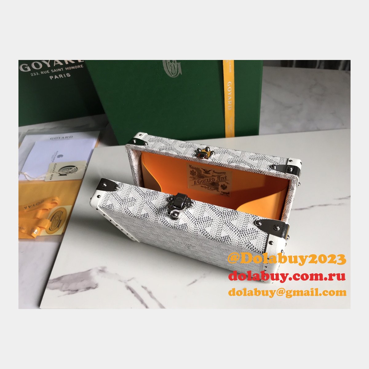 Best Quality 020177 Minaudière Goyardine Replica Goyard bags