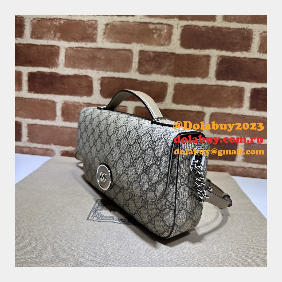 G*u*i designer 739721 petite gg crossbody shoulder high quality fake bag