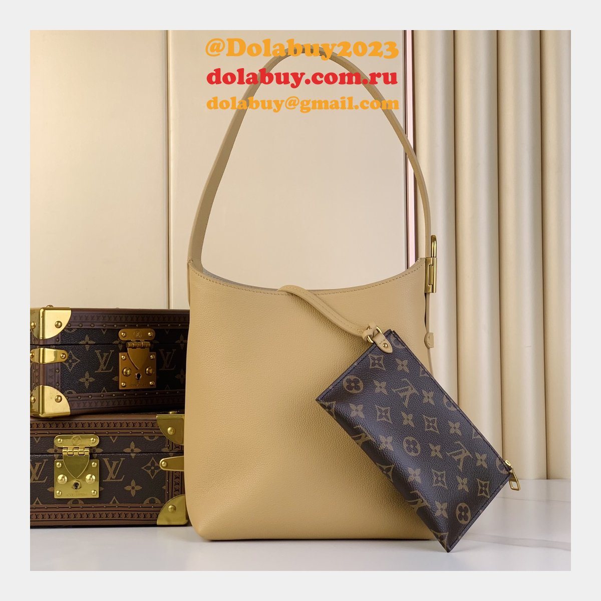 Fashion Low Key Hobo M25352/M25354 Knockoff Louis Vuitton Bag