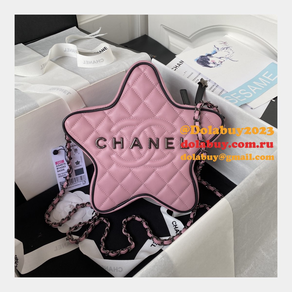 Perfect Star Clutches Metallic AS4579 Replica Designer Handbag