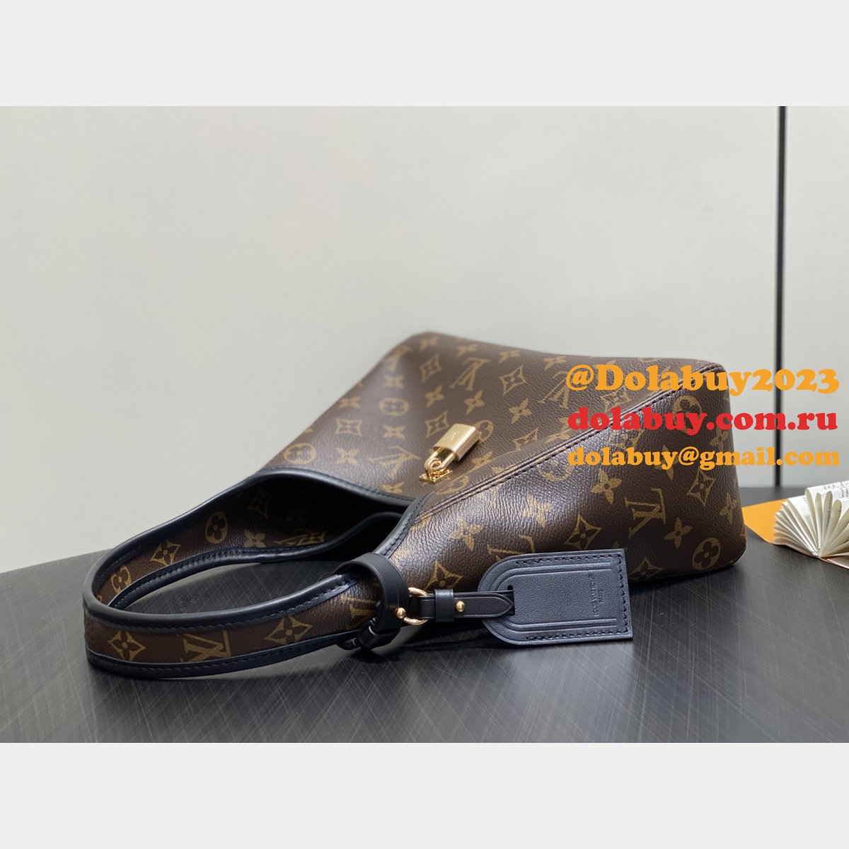 Louis Vuitton Replica M12940 The Drop PM Monogram Canvas Handbag