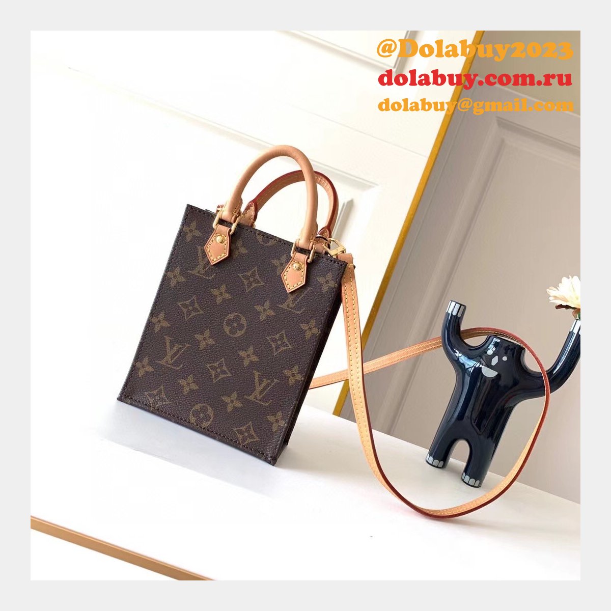 Louis Vuitton Petit Sac Plat Small Flat Shoulder M69442 Bag
