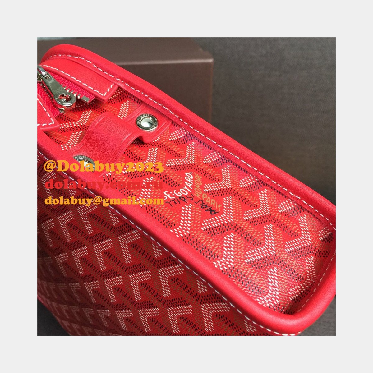 Top Quality Goyard Multi-Color Cosmetic toiletry bag