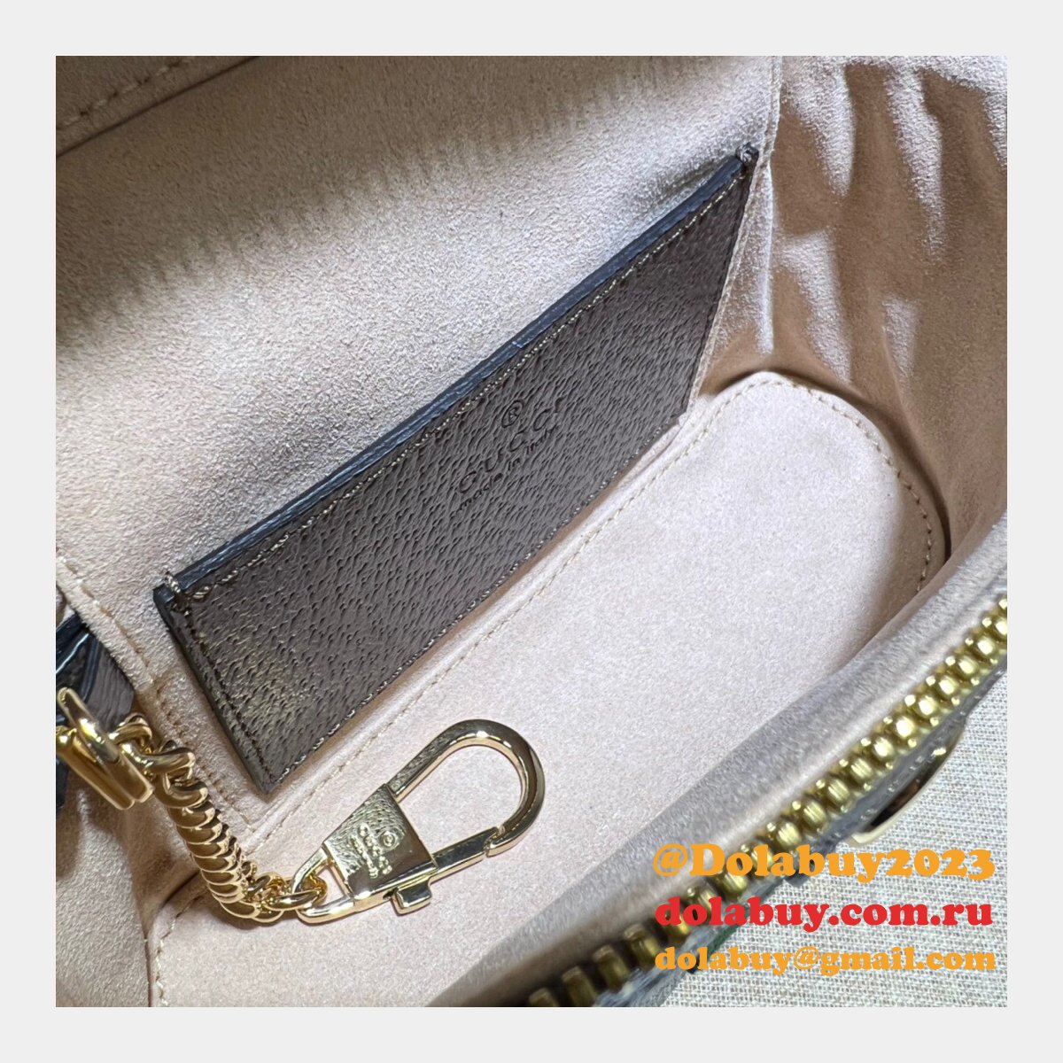 1:1 quality G*u*i replica ophidia gg top handle 699532 bag