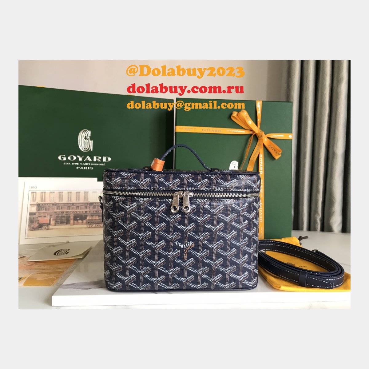 Beauty Fake Designer 020185 Makeup Goyard Muse Luxury Bag
