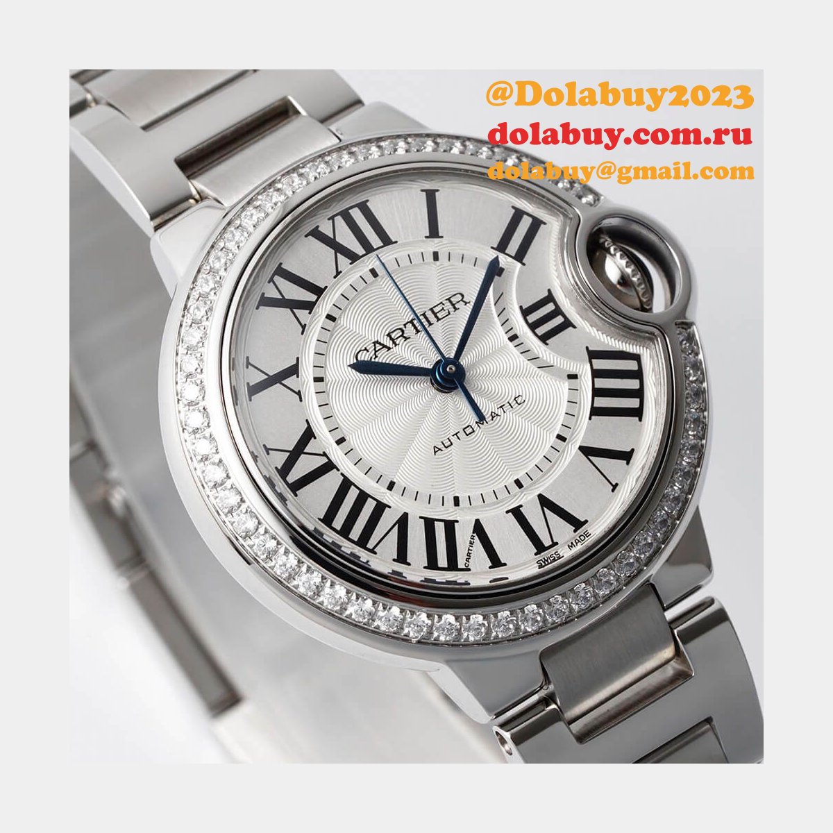 Cartier 33mm Ballon Bleu de Cartier watch