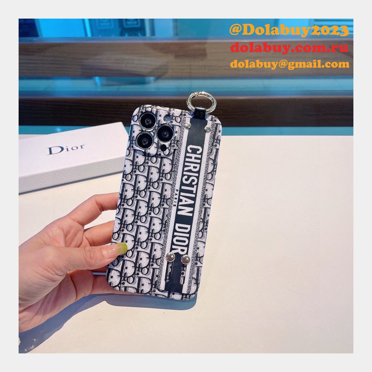 Buy Dior Christian Designer Replicas Phone-Case Knock Offs