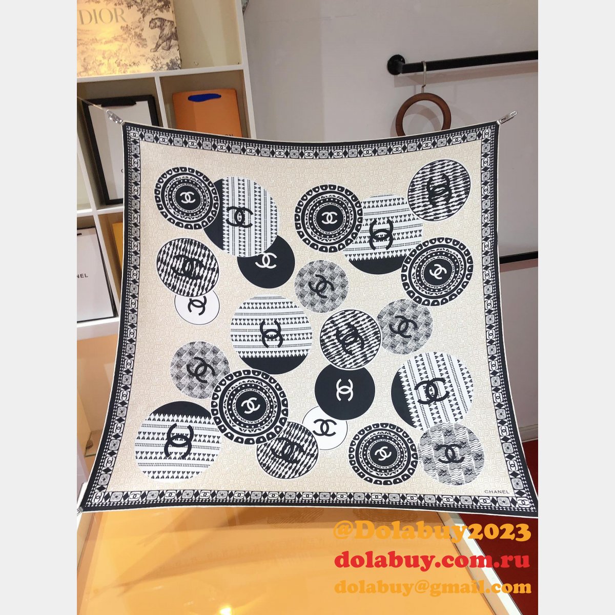 Replica CC Silk Scarves & Wraps for Women for sale