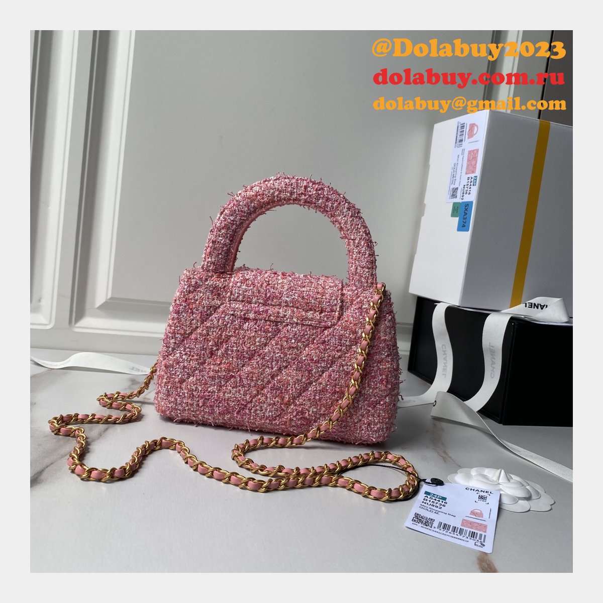 Pink Shopping AS4416 High Quality Knockoff Bag