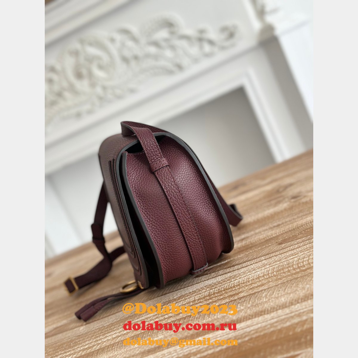 Top Quality Luxury Chloe Marcie Cowhide Handbag