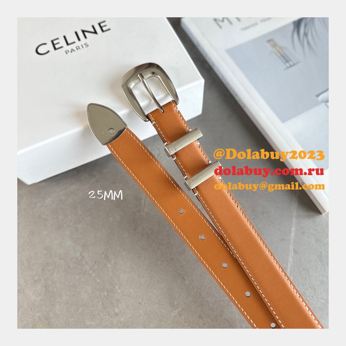 Wholesale Perfect CELINE 25MM Best belt
