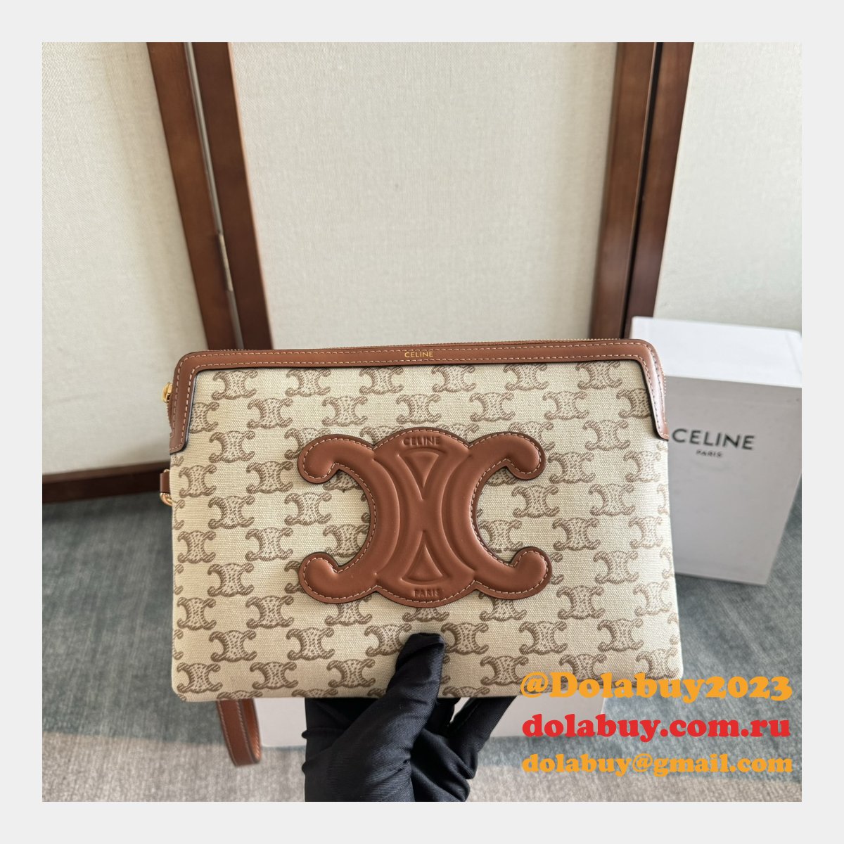 Top Quality Celine Fashion Designer 107502 Clutch