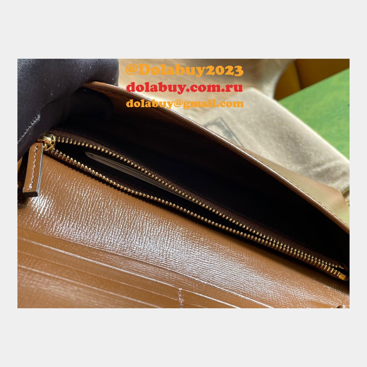 designer G*u*i replicas horsebit 1955 wallet with chain 621892 gg supreme