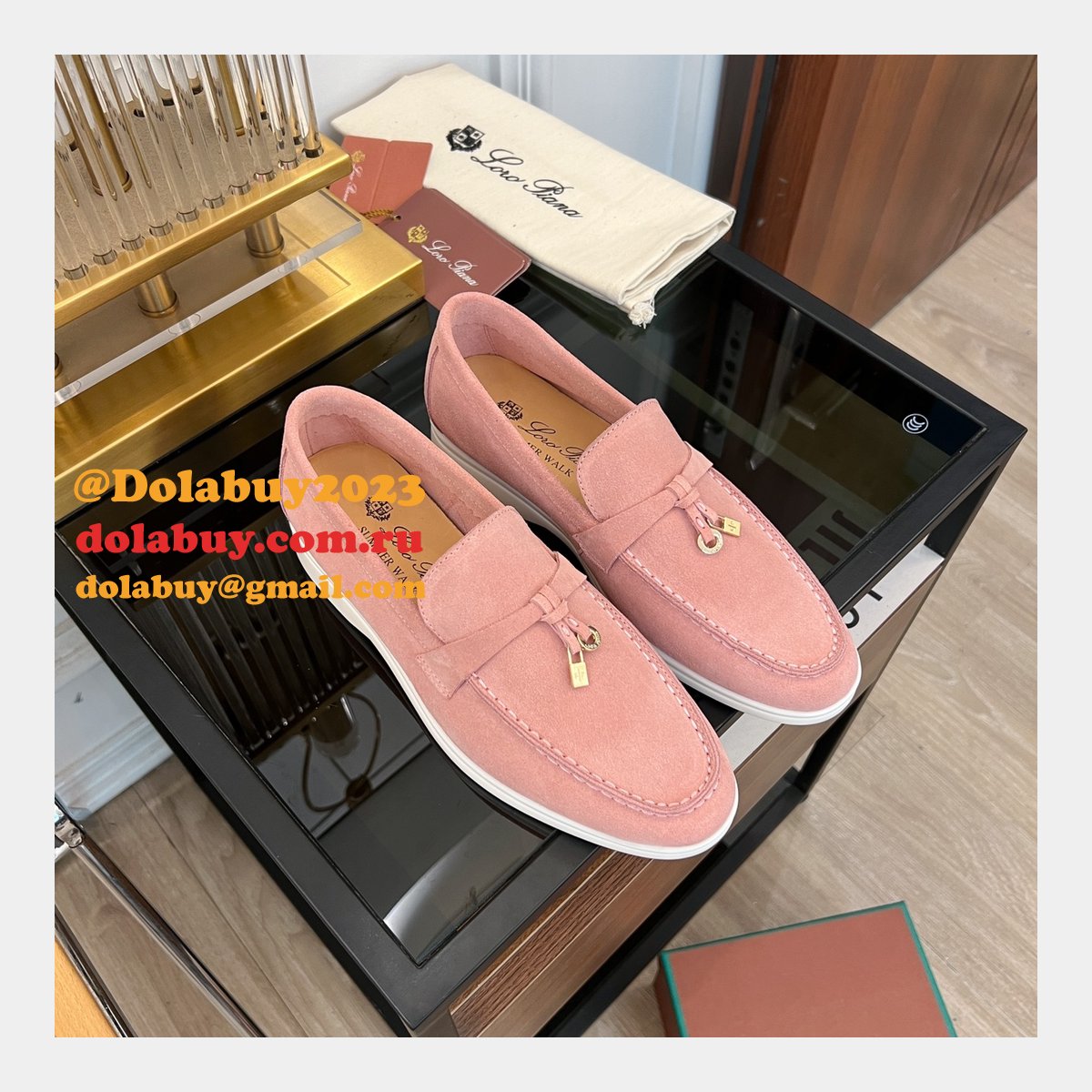 First Copy Loro Piana Replica 2023 Retro Casual Shoes