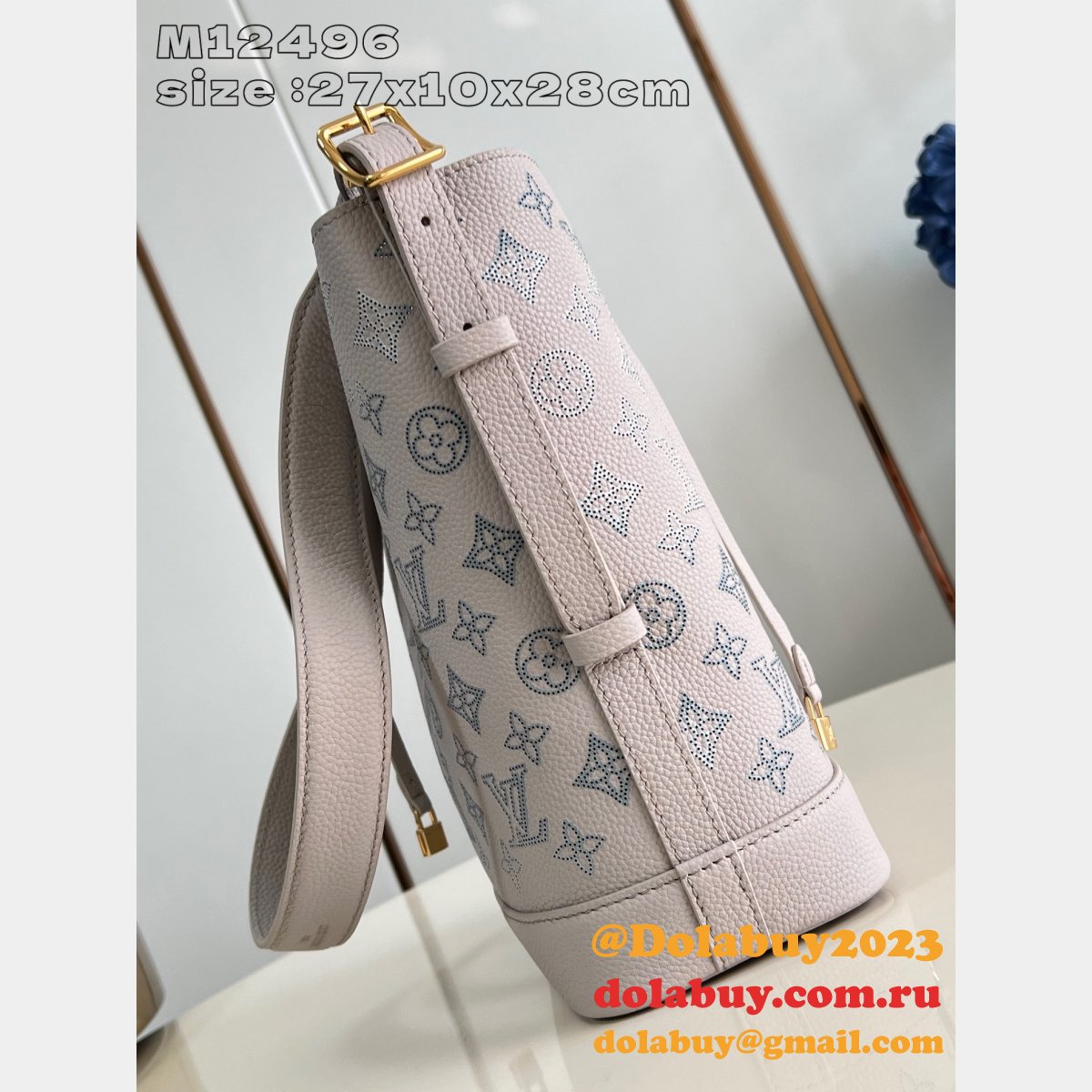 Louis Vuitton AAA+ 1:1 Flore Mahina M12496 Duplicate Bag