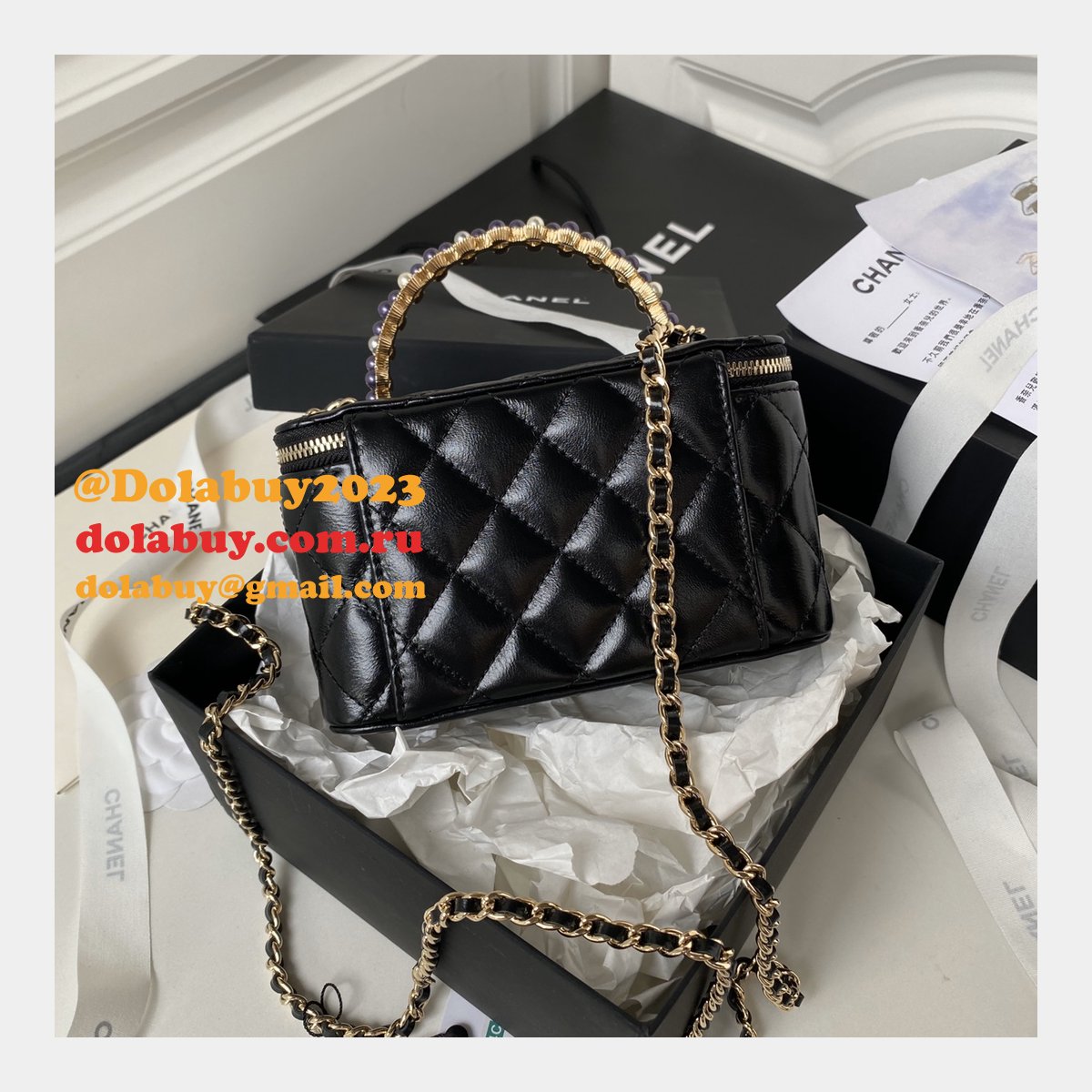 UK Fake Designer Makeup Beauty Vanity Ap3804 Bag